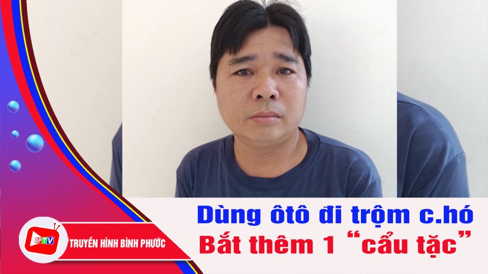 Bắt thêm 1 “cẩu tặc” trong vụ dùng ôtô đi trộm c.hó | BPTV
