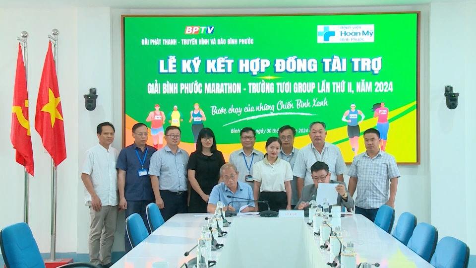 Bệnh viện Hoàn Mỹ Bình Phước tiếp tục đồng hành Giải Bình Phước Marathon - Trường Tươi Group
