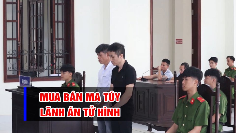 Bình Phước: 1 án tử hình, 1 án chung thân trong vụ mua bán hơn 2 kg ma túy | BPTV