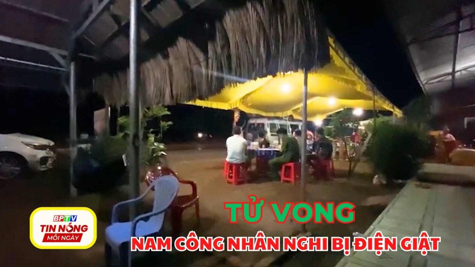 Bình Phước: 2 công nhân thương v.o.n.g, nghi điện giật khi đang làm việc 