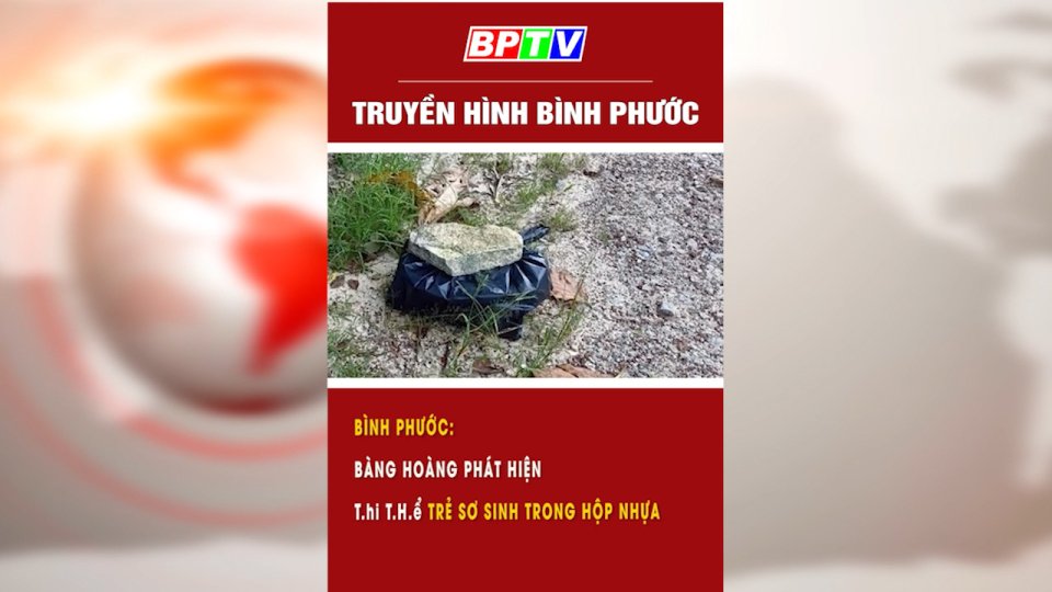 Bình Phước: Bàng hoàng phát hiện thi thể trẻ sơ sinh trong hộp nhựa