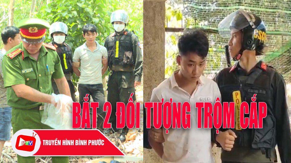 Bình Phước: Bắt quả tang 2 đối tượng chuyên trộm xe máy |BPTV