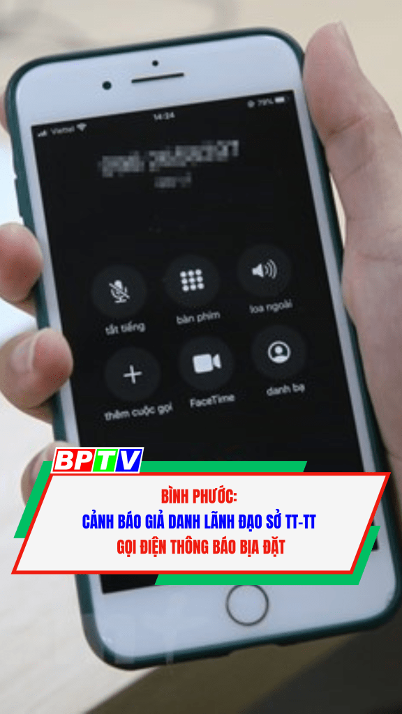 B&igrave;nh Phước: Cảnh b&aacute;o giả danh l&atilde;nh đạo Sở TT-TT gọi điện th&ocirc;ng b&aacute;o bịa đặt #shorts