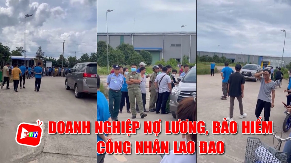 Bình Phước: Doanh nghiệp nợ lương, bảo hiểm, công nhân bức xúc