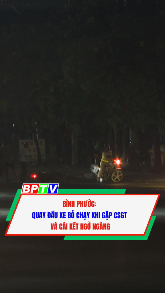 B&igrave;nh Phước: Quay đầu xe bỏ chạy khi gặp CSGT v&agrave; c&aacute;i kết ngỡ ng&agrave;ng #shorts
