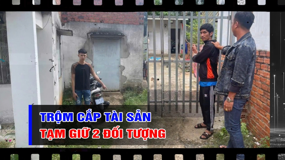 Bình Phước: Tạm giữ hình sự 2 đối tượng trộm cắp tài sản | BPTV