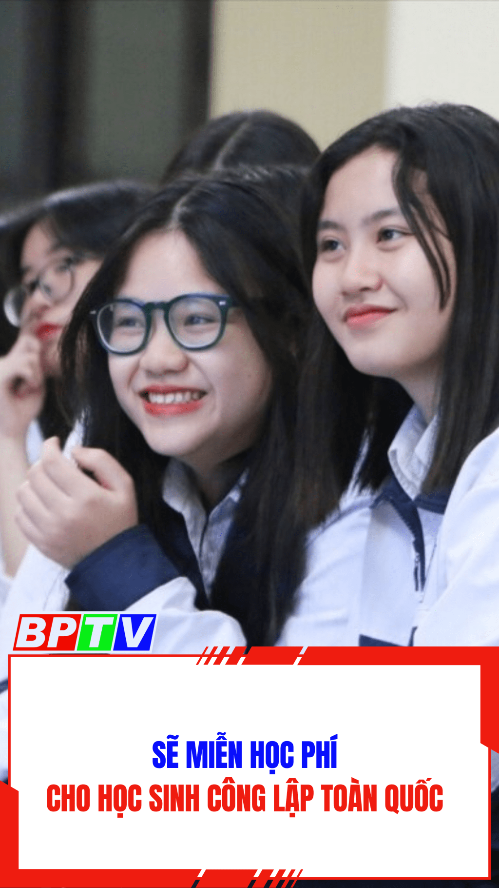 Bộ Chính trị quyết định miễn toàn bộ học phí cho học sinh công lập cả nước #shorts