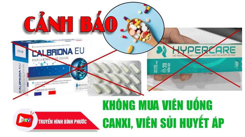 Bộ Y tế khuyến cáo không mua viên uống canxi, viên sủi huyết áp quảng cáo tại một số địa chỉ |BPTV