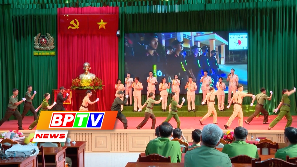 BPTV NEWS 10-5-2024: Binh Phuoc Provincial Public Security musical performance