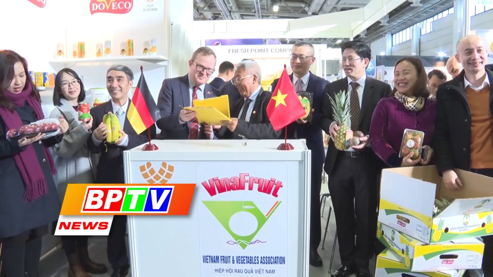 BPTV NEWS 11-2-2023: Vietnamese fruits promoted at Berlin exhibition