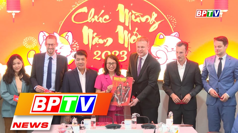 BPTV NEWS 13-1-2023: Enterprises extend Tet greetings to Binh Phuoc TV