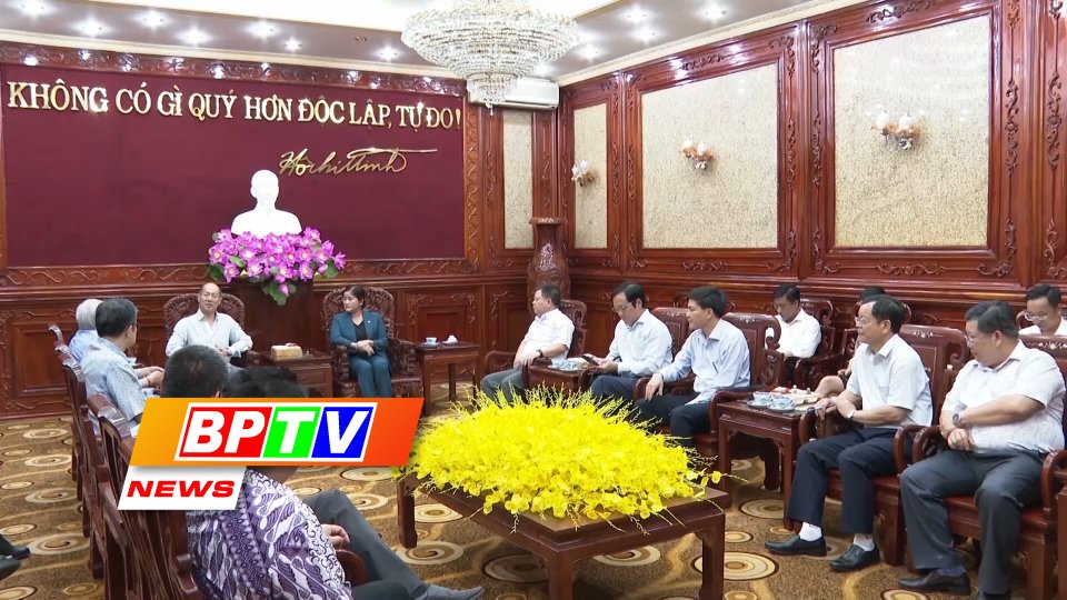 BPTV NEWS 13-2-2023: Japfa Group leaders pay working visit to Binh Phuoc