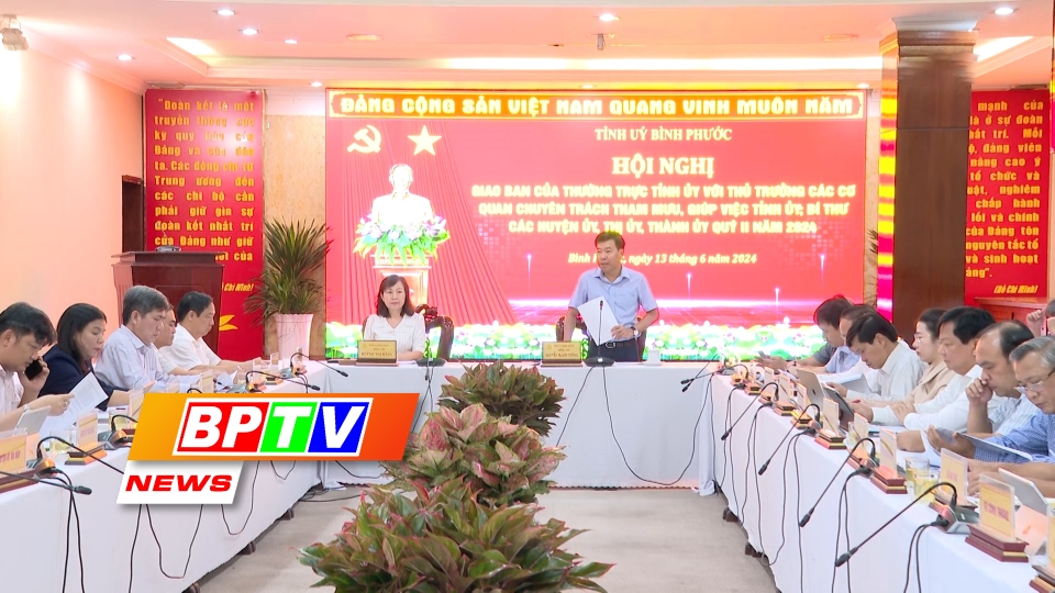 BPTV NEWS 14-6-2024: Binh Phuoc's economic growth ranks second in Southeast region