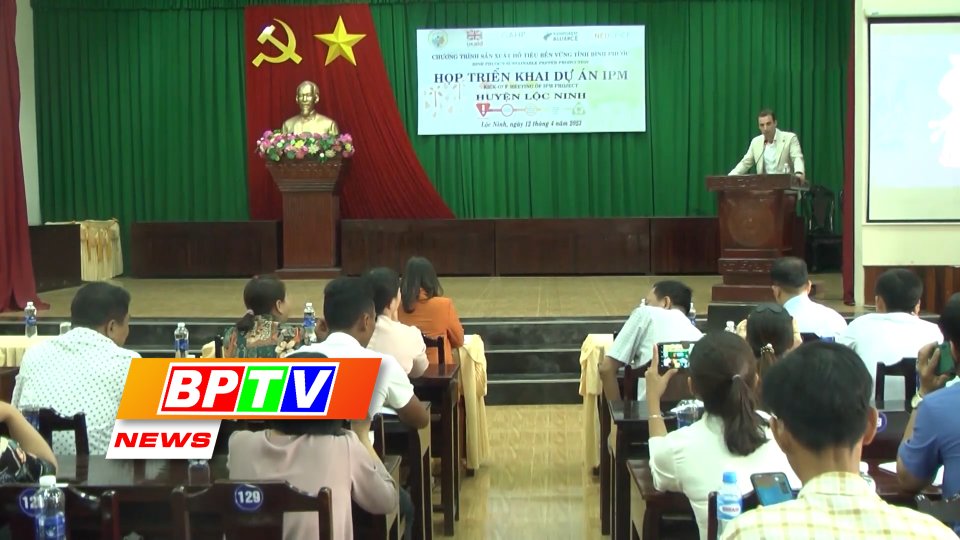 BPTV NEWS 16-4-2023: Loc Ninh develops sustainable pepper supply chain