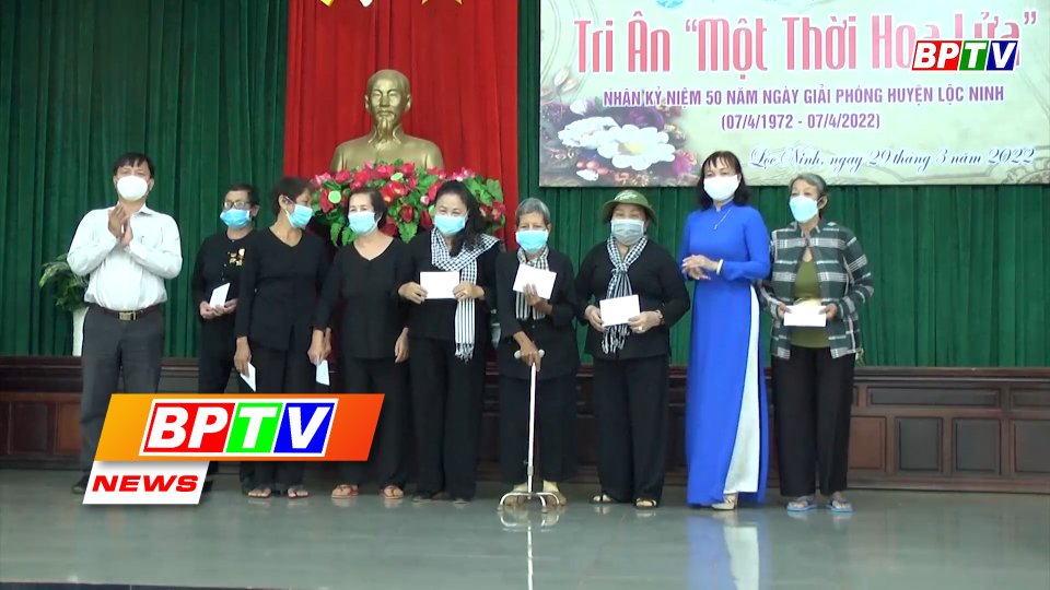 BPTV NEWS 1-4-2022: Loc Ninh district organises “A time of fire flowers” meeting