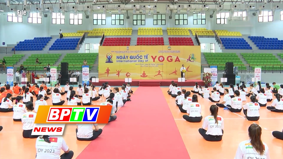 BPTV NEWS 1-6-2024: Binh Phuoc to host International Yoga Day 2024