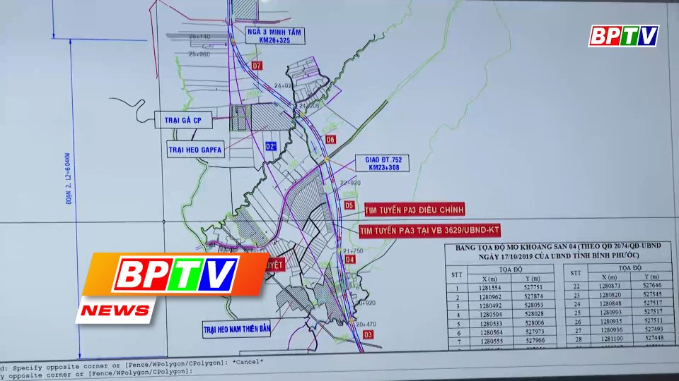 BPTV NEWS 22-6-2022: Adjusting traffic linking Chon Thanh and Hoa Lu