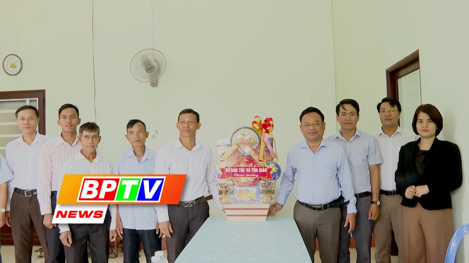 BPTV NEWS 23-4-2025: Binh Phuoc extends Easter greetings to local religious establishments