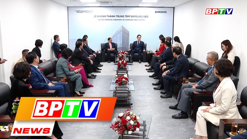 BPTV NEWS 24-12-2022: PM asks Samsung to consider Vietnam a global strategic base