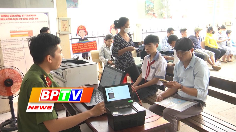 BPTV NEWS 24-4-2023: Dong Xoai city issues citizen ID cards, e-ID accounts