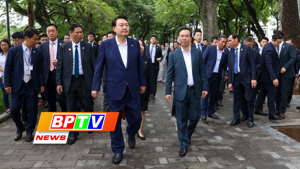 BPTV NEWS 25-6-2023: RoK President walks around Hoan Kiem Lake