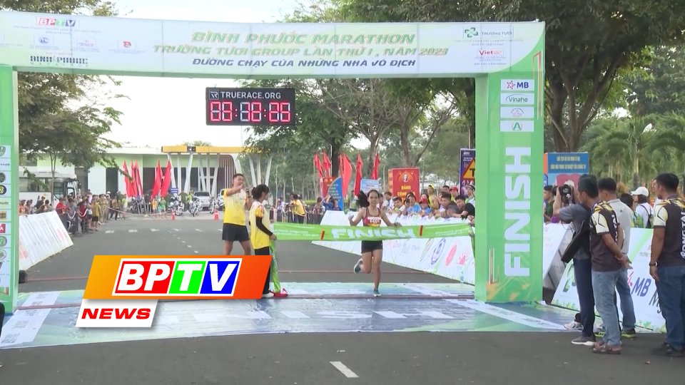 BPTV NEWS 26-11-2023: First Binh Phuoc Marathon attracts thousands of athletes
