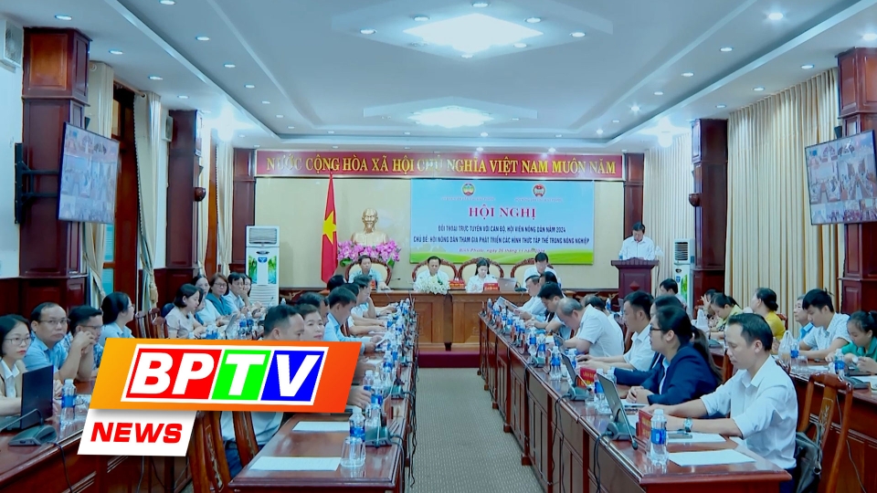 BPTV NEWS 27-11-2024: Binh Phuoc discusses solutions for collective economic development