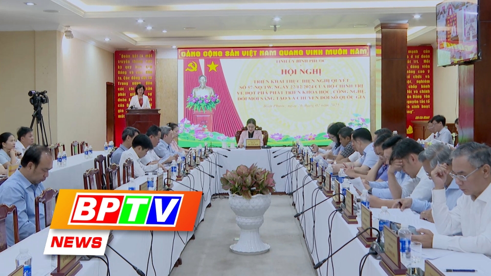 BPTV NEWS 27-2-2025: Translating Resolution 57 into actions in Binh Phuoc province
