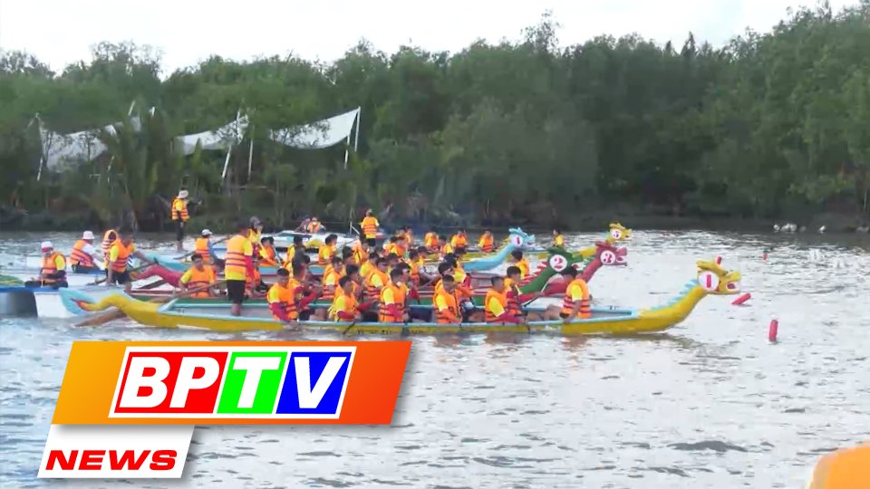 BPTV NEWS 29-3-2022:  Impressive achievements for Dong Phu boat racing team