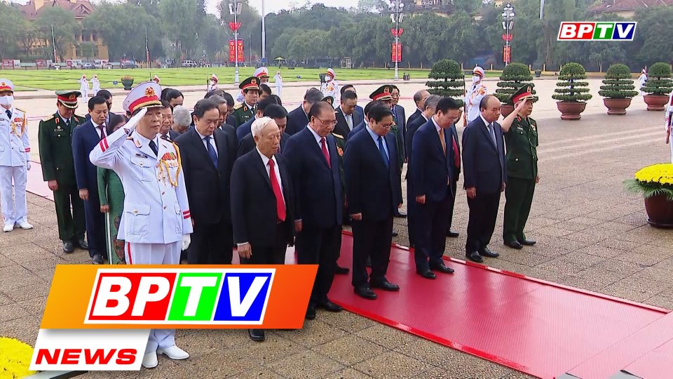 BPTV NEWS 29-4-2023: Leaders pay tribute to President Ho Chi Minh