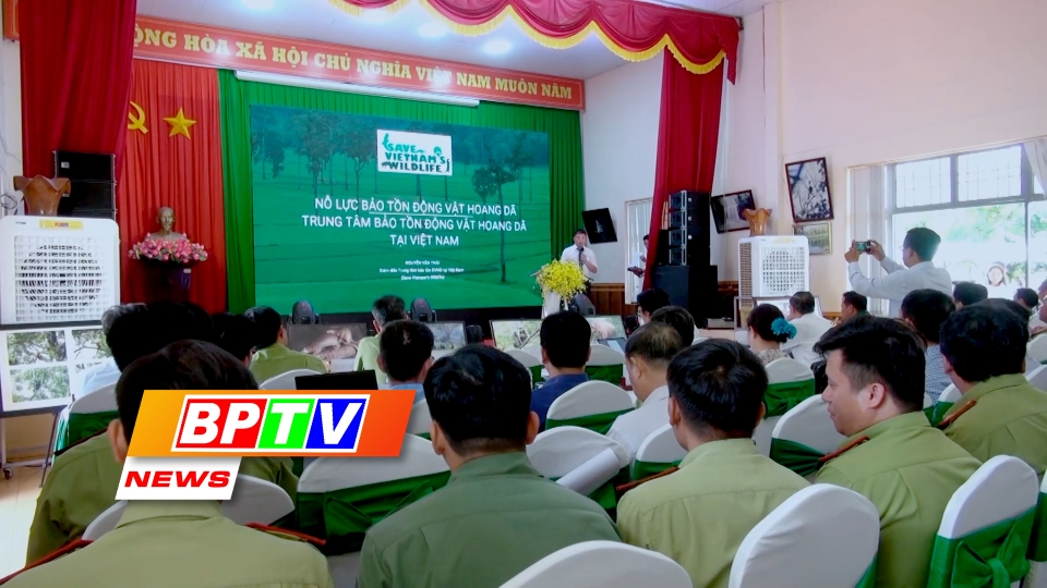 BPTV NEWS 31-10-2024: Binh Phuoc province says no to wildlife use