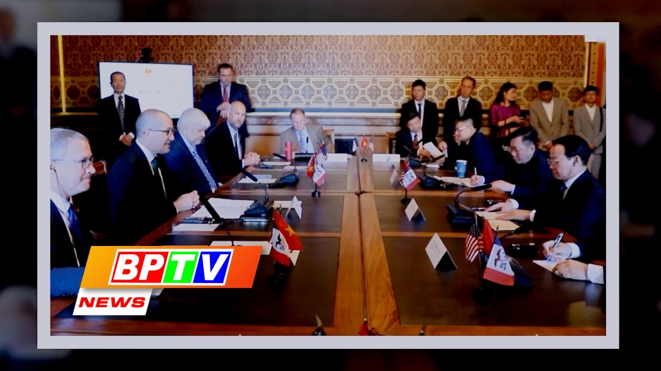 BPTV NEWS 4-6-2025: Vietnam, US’s Iowa state promote agricultural cooperation