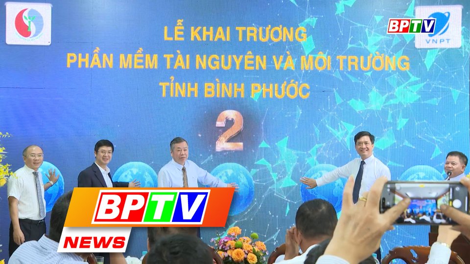 BPTV NEWS 4-7-2023: Binh Phuoc introduces software on natural resources and environment tasks