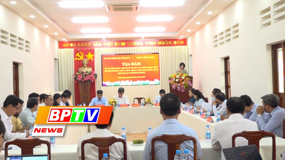 BPTV NEWS 5-10-2023: Binh Phuoc holds scientific discussion on power monitoring