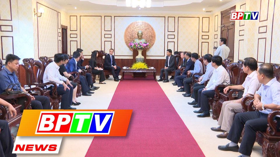 BPTV NEWS 6-6-2023: John Swire & Son delegation seeks investment opportunities in Binh Phuoc