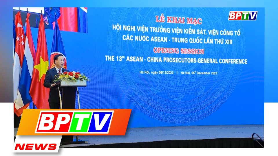 BPTV NEWS 7-12-2023: President underlines significance of int’l cooperation in fighting crime