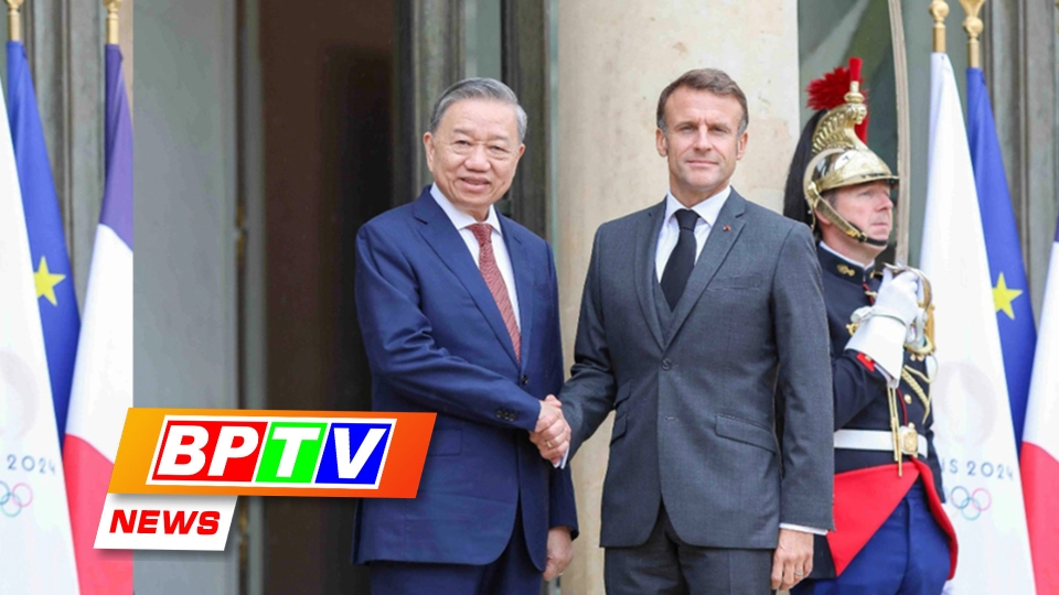 BPTV NEWS 8-10-2024: Vietnam, France issue joint statement on elevation of bilateral ties