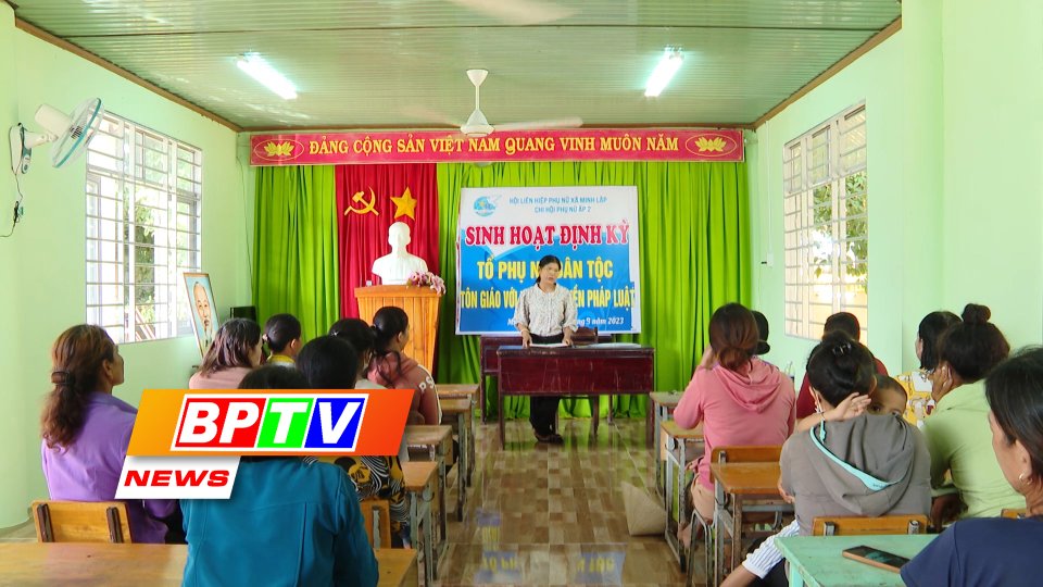 BPTV NEWS 8-11-2023: Binh Phuoc promoting legal popularization in residential areas