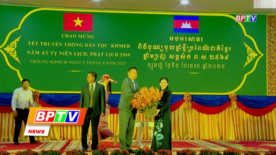 BPTV NEWS 8-4-2025: Strengthening solidarity between Binh Phuoc and Tboung Khmum