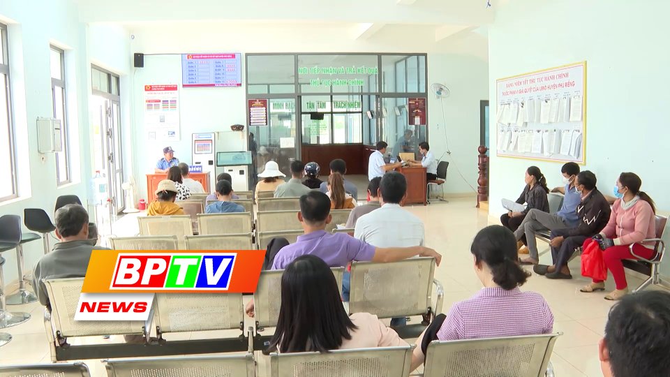 BPTV NEWS 8-5-2023: Binh Phuoc promoting administrative reform