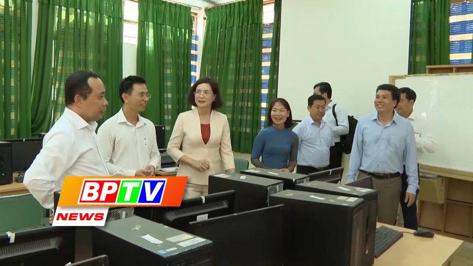 BPTV NEWS 9-4-2023: University delegation pays working visit to Binh Phuoc