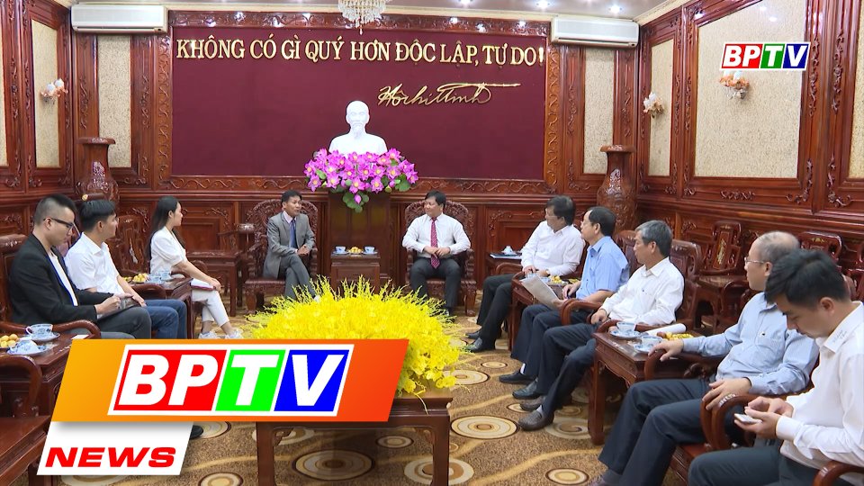 BPTV NEWS 9-9-2022: CBD Robotics Group seeking investment opportunities in Binh Phuoc