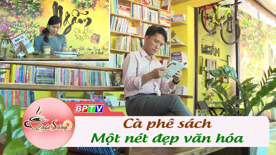 Cà phê sách - Một nét đẹp văn hóa | Cà phê sáng 16-12-2022 || BPTV