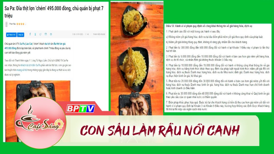 Cà Phê sáng | 6-1-2023 | Con sâu làm rầu nồi canh