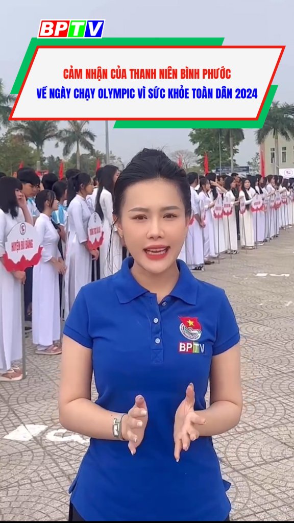 Cảm nhận của thanh niên Bình Phước về Ngày chạy Olympic vì sức khoẻ toàn dân năm 2024 #shorts