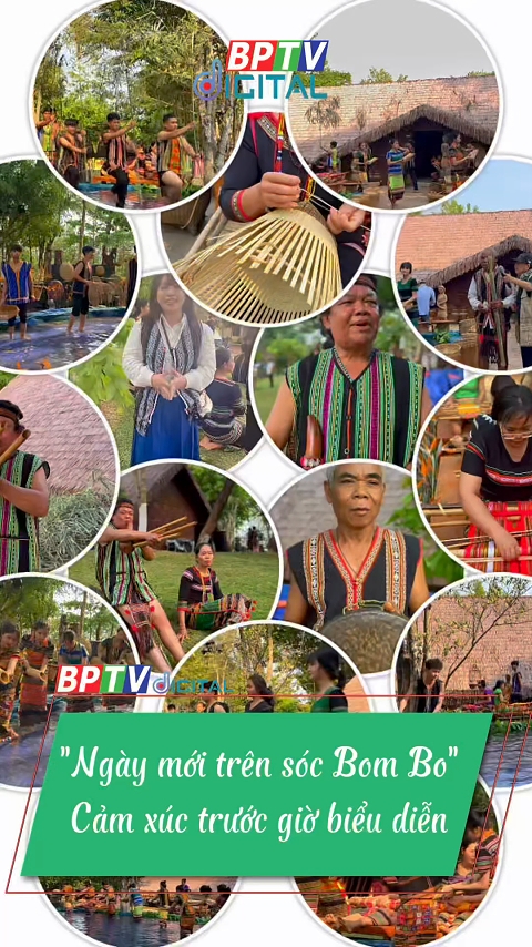 Cảm xúc của các nghệ nhân trước giờ diễn ra chương trình Ngày mới trên sóc Bom Bo  #shorts