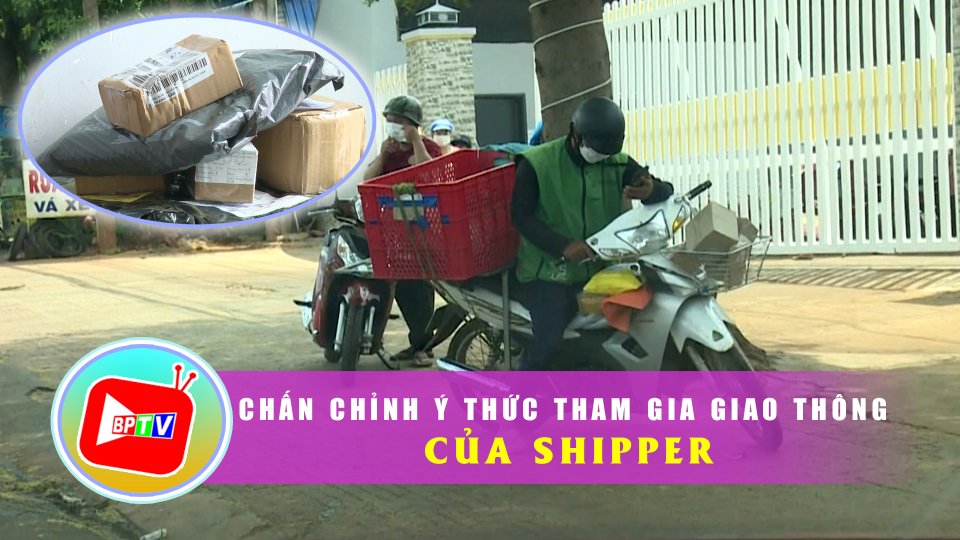 Chấn chỉnh ý thức tham gia giao thông cho shipper 