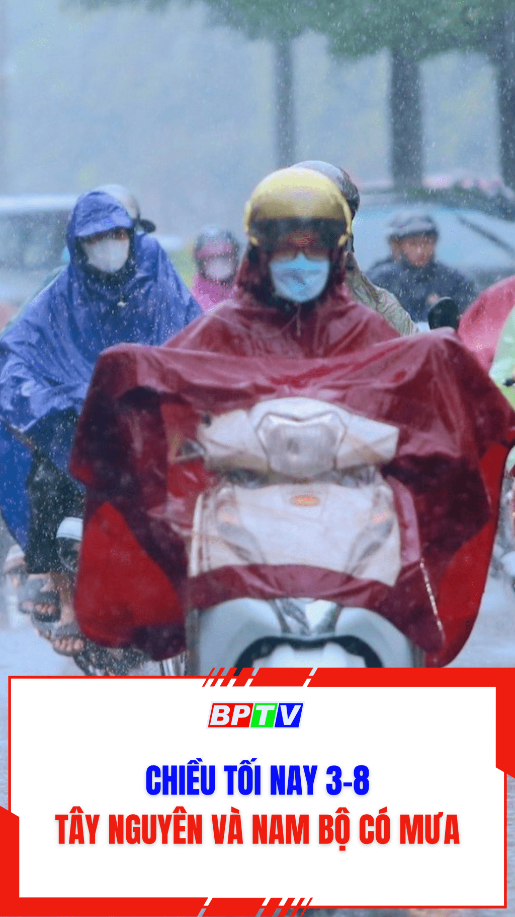 Chiều tối nay 3-8, T&acirc;y Nguy&ecirc;n v&agrave; Nam Bộ c&oacute; mưa #shorts