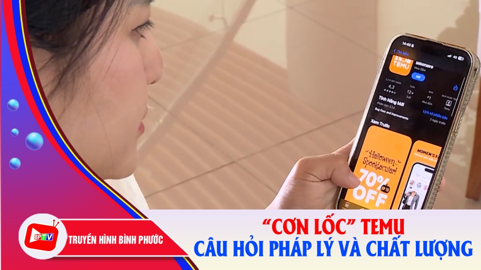 “Cơn lốc” Temu và câu hỏi pháp lý |BPTV