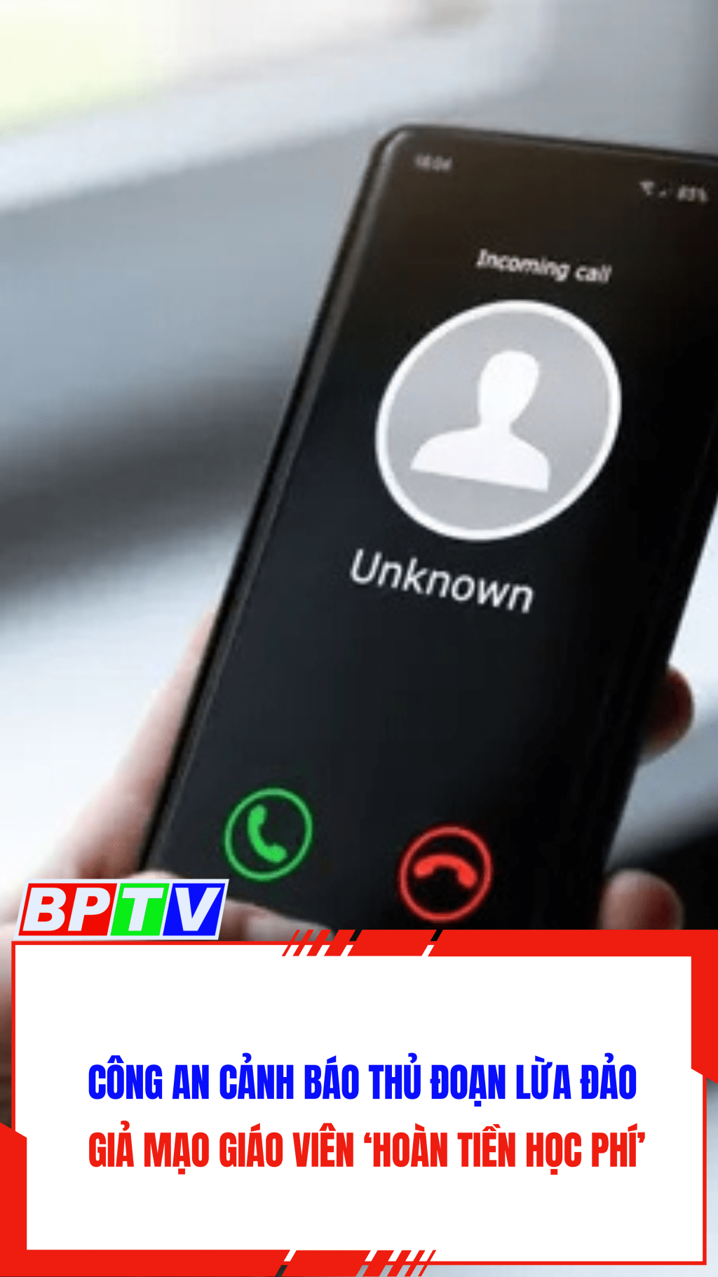 Công an cảnh báo thủ đoạn lừa đảo giả mạo giáo viên ‘hoàn tiền học phí’ #shorts